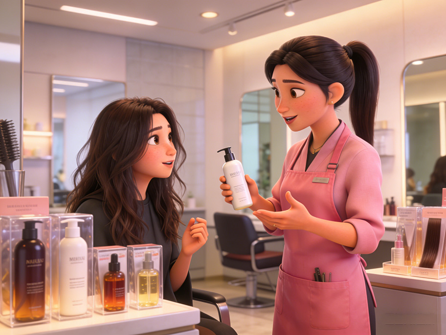 Proses rebonding rambut lurus tanpa balik semula – teknik untuk hairstylist