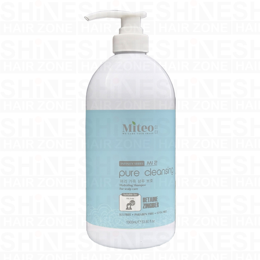 Miteo halal shampoo packaging belakang