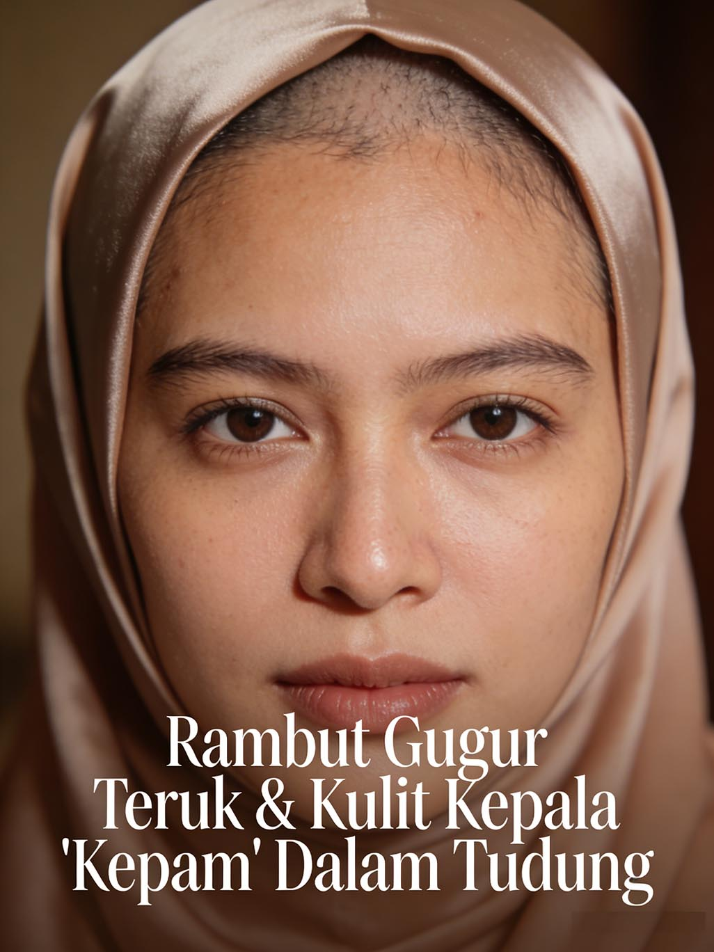 Kulit Kepala "Kepam" Dalam Tudung