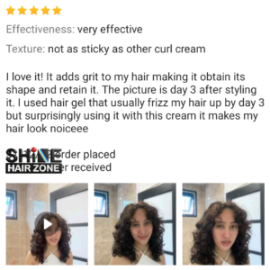Testimoni krim rambut keriting LB-II tahan lama