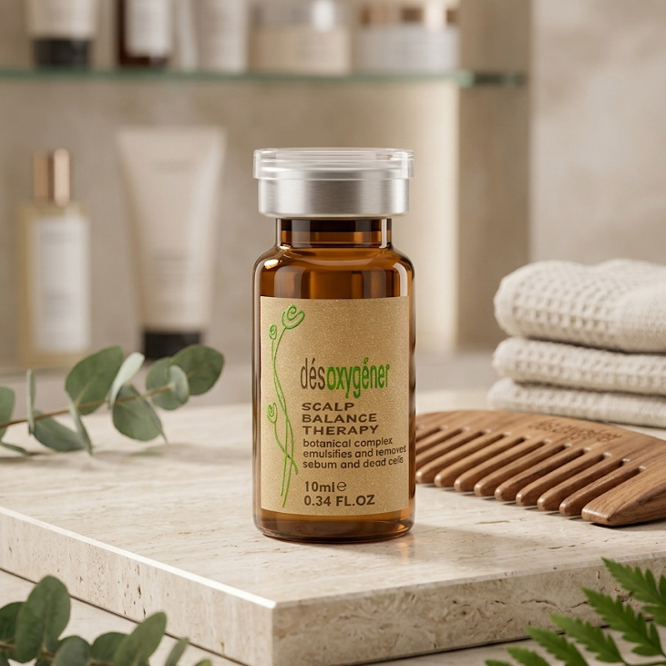 Desoxygener Ayurvedic Scalp Balance Therapy 10ml bottle