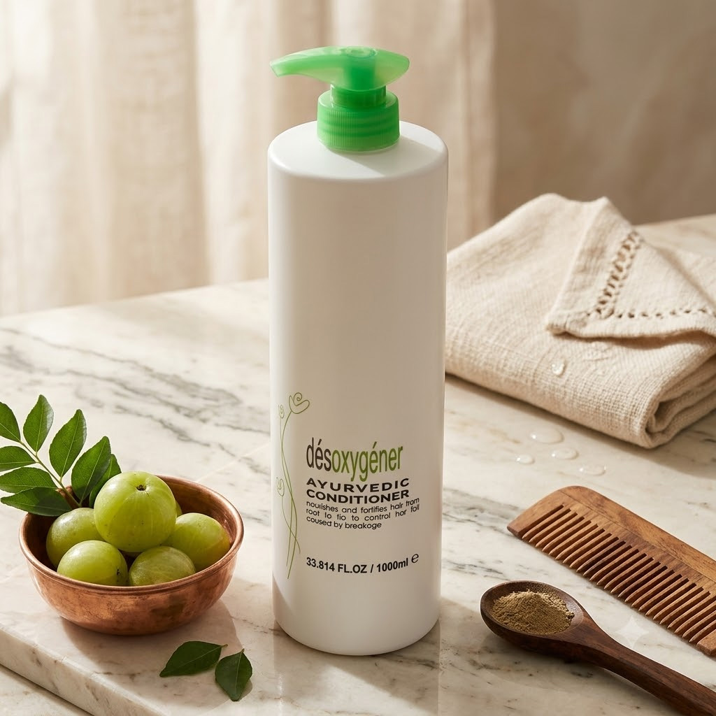 Desoxygener Ayurvedic System Hair Conditioner 1000ml - Image 2