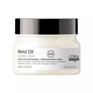 Loreal Serie Expert Metal DX Hair Masque 250ml Anti-Metal Anti-Breakage Tub