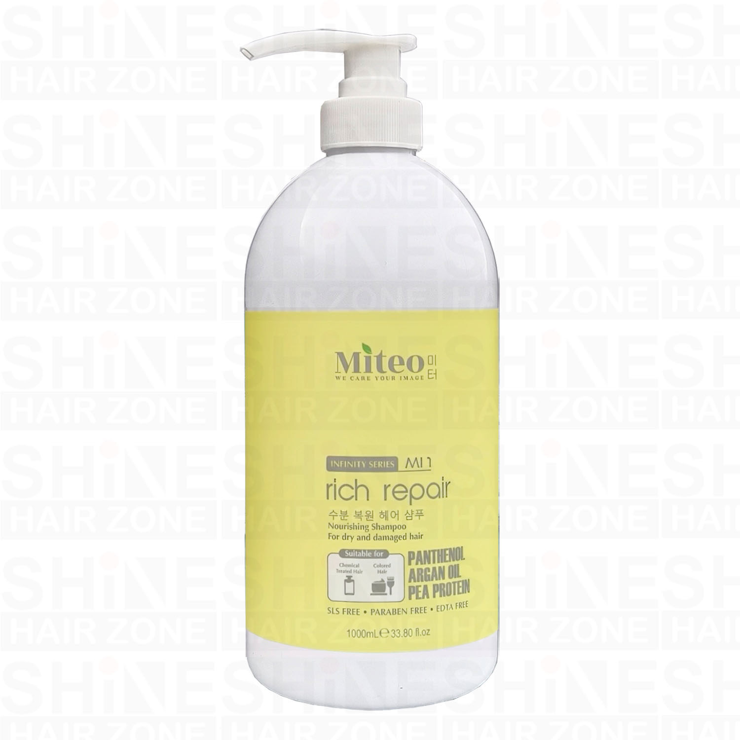 Miteo Infinity Series MI1 Rich Repair Nourishing Shampoo 1000ml