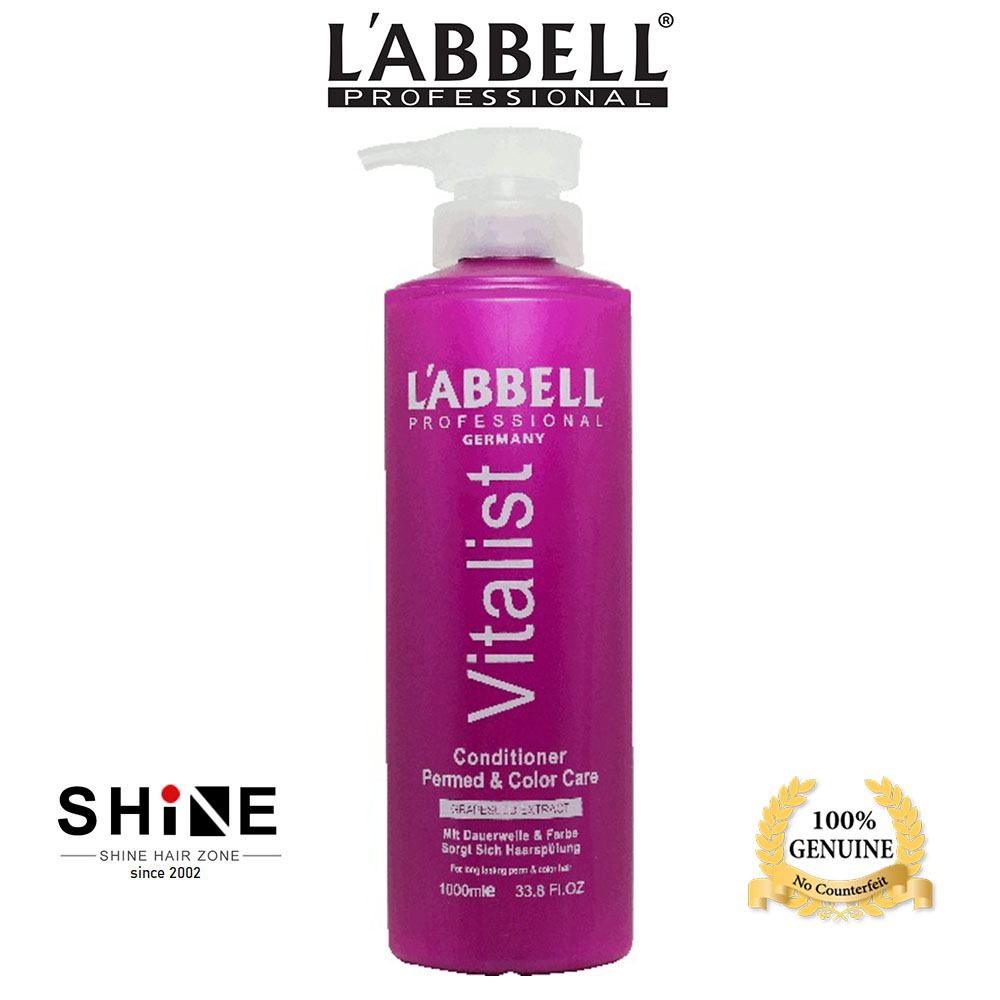 Labbell Vitalist Conditioner Permed And Color Care 1000ml curvaceous contour