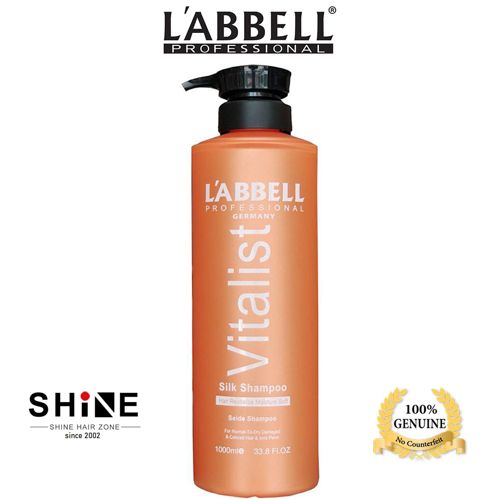 L'ABBELL Vitalist Silk Shampoo 1000ml – Revitalize & Soften Chemically Treated Hair