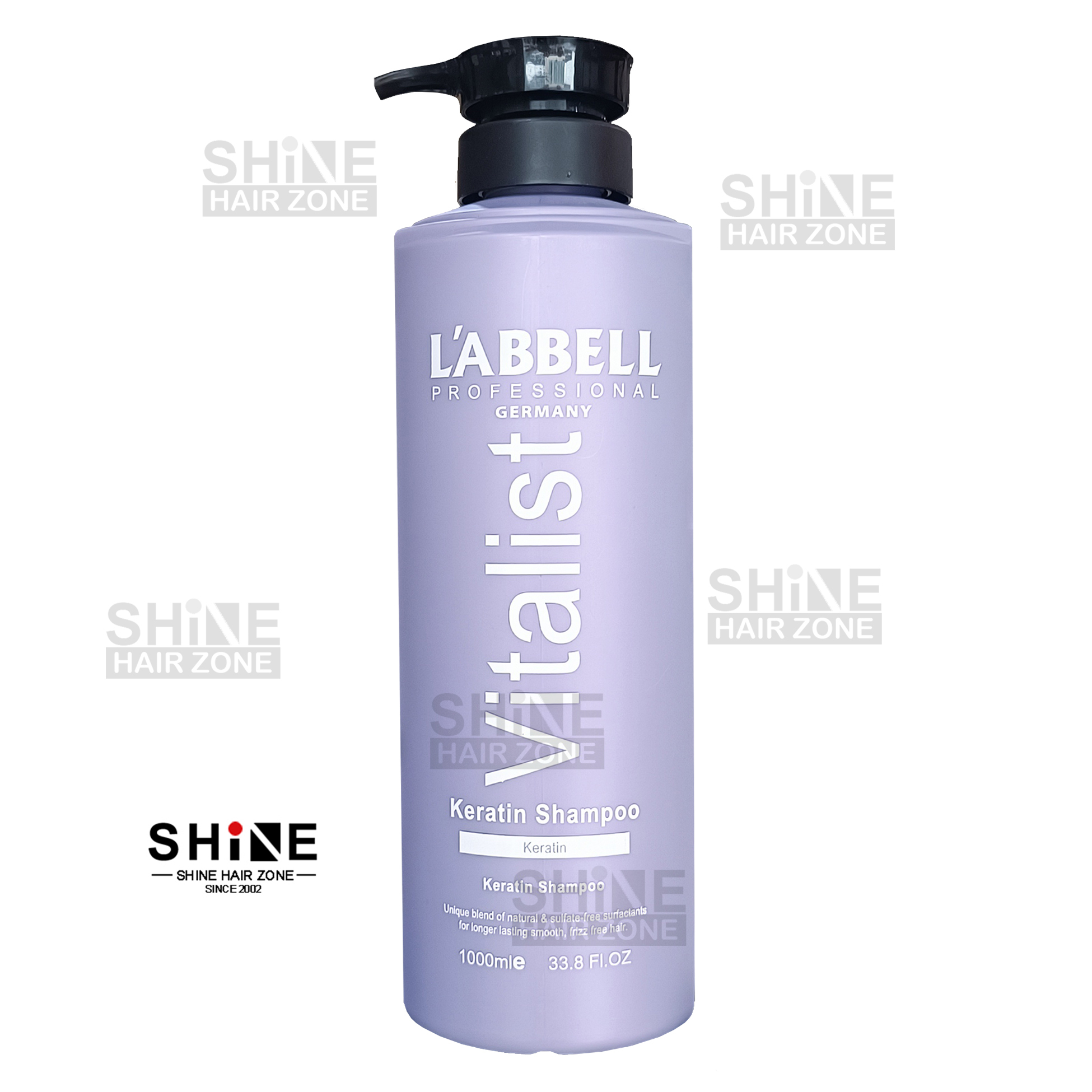 Labbell Vitalist Permed And Color Care Keratin Keratine Shampoo 1000ml Rambut Kering Rosak Bercabang 染发 烫发 毛躁 干躁 - Image 2