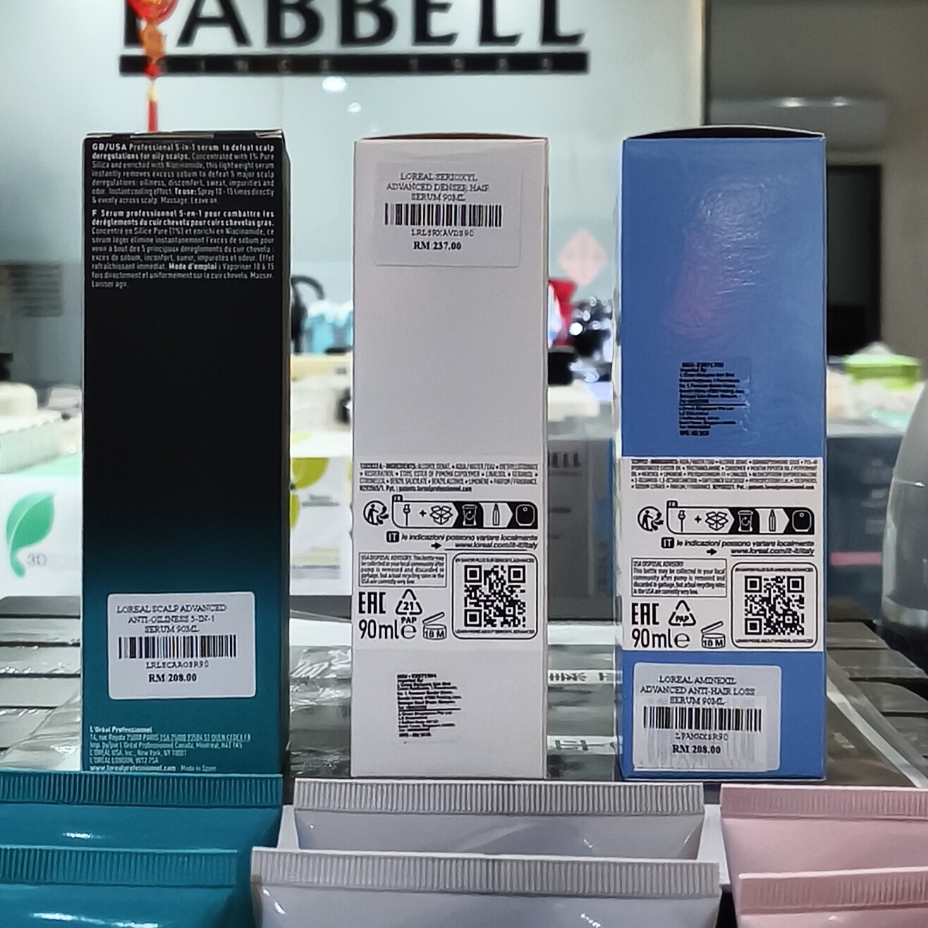 Loreal Serioxyl Volume Denser Hair Fall Scalp treatment Aminexil Advanced Anti-Hair Loss Scalp Advanced Anti-Oiliness Serioxyl Advanced Densifying 90ml - Image 2