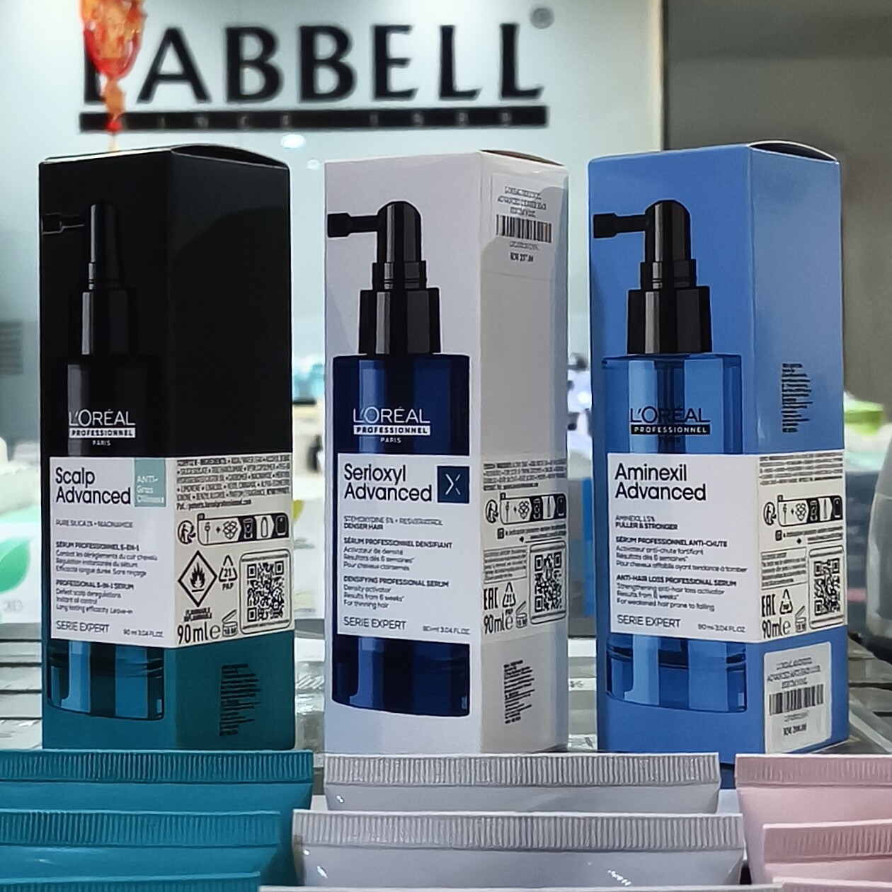 Loreal Serioxyl Volume Denser Hair Fall Scalp treatment Aminexil Advanced Anti-Hair Loss Scalp Advanced Anti-Oiliness Serioxyl Advanced Densifying 90ml - Image 3