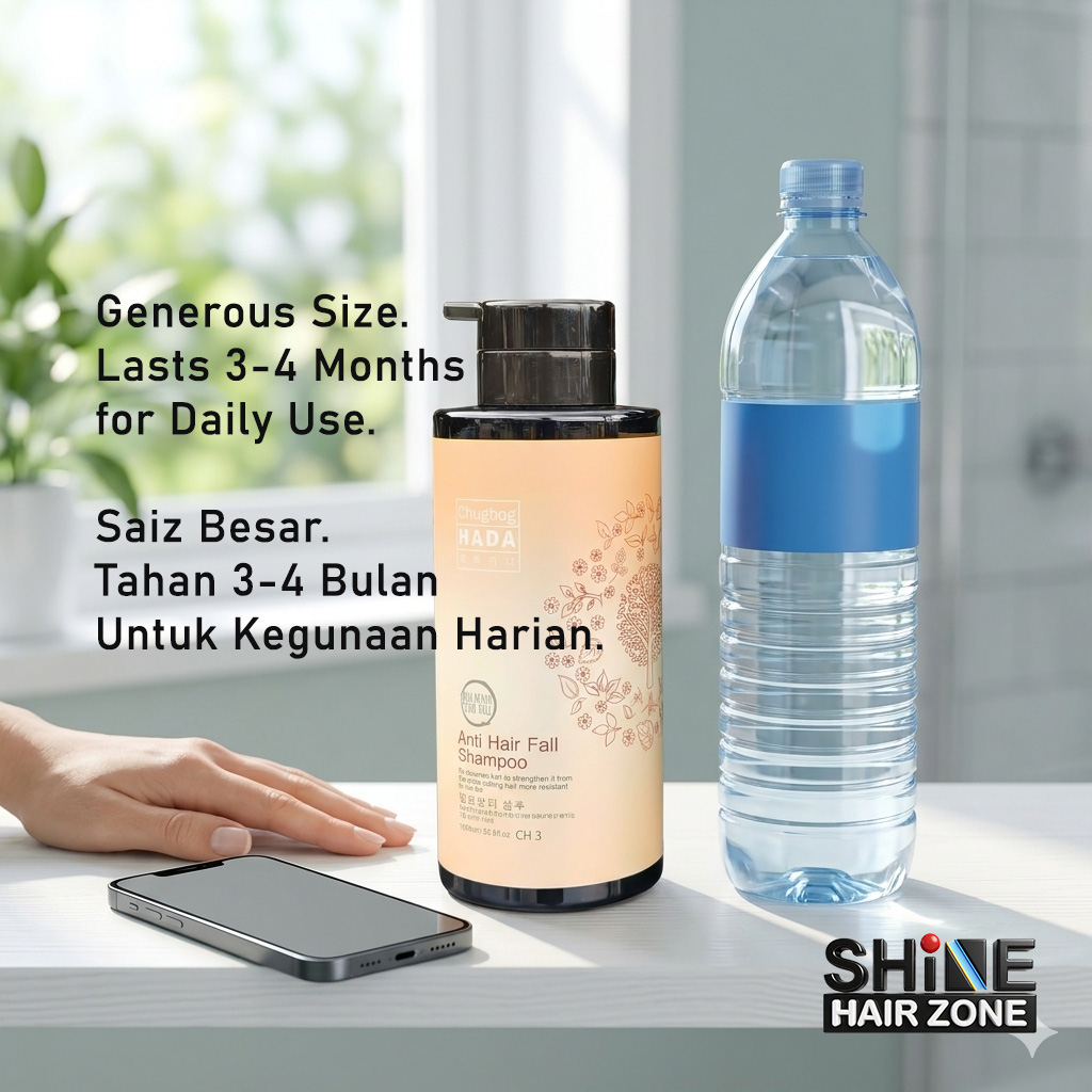 Chugbog HADA Anti Hair Fall Shampoo 1000ml - Image 4