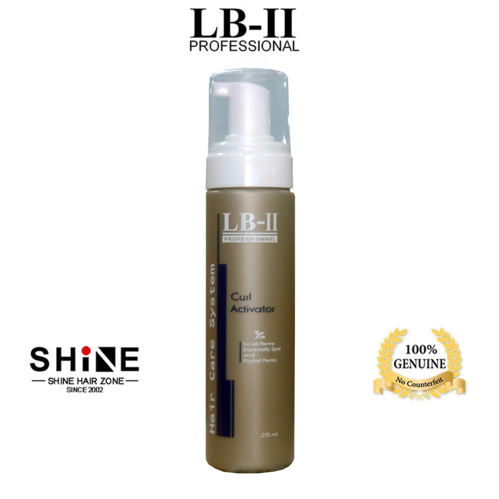 LB-II Professional Curl Activator 215ml wet look mousse foam curl bouncy hair