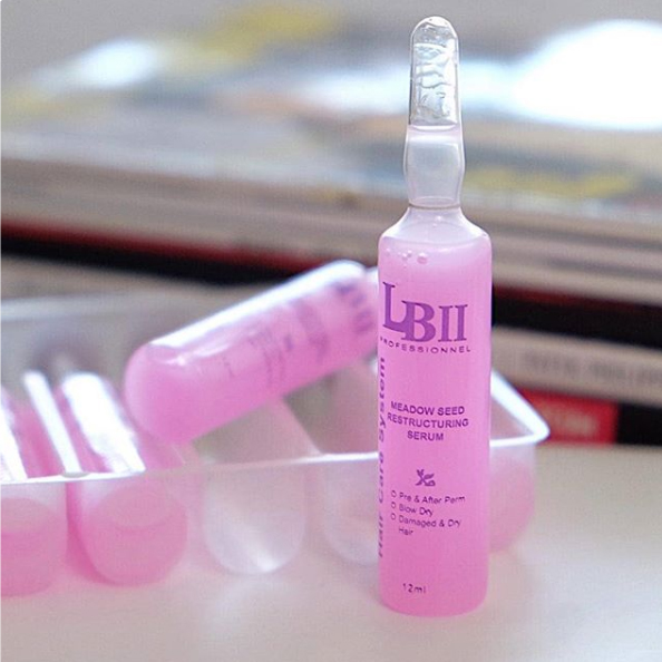 LB-II Professional Meadow Seed Restructuring Serum Ampoule Hair Treatment 12ml x 12 - Image 2