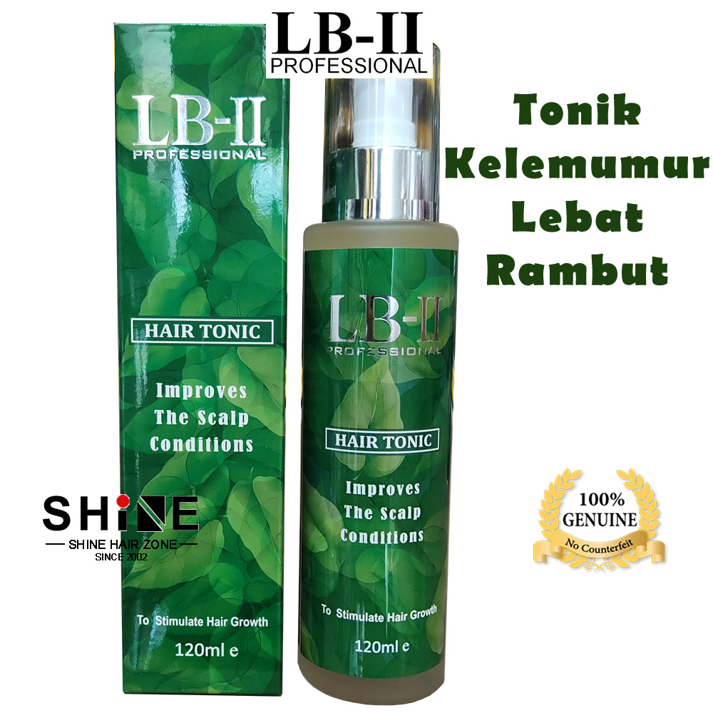 LB-II Hair Tonic 120ml Anti-Hair Fall Strengthen Hair Roots Reduce Hair Breakage