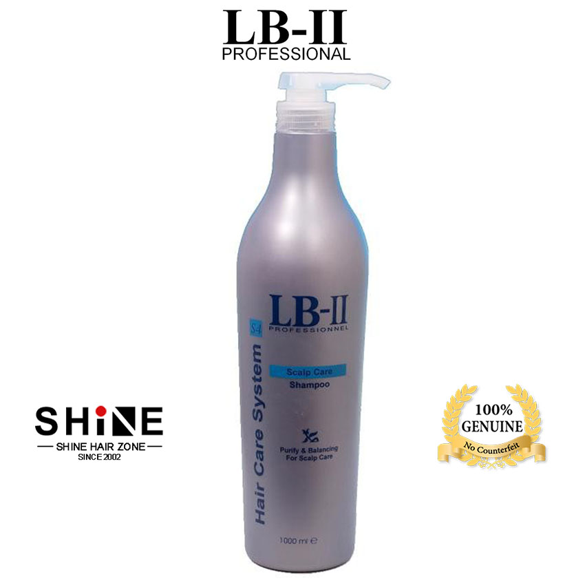 LB-II Hair Care System S4 Scalp Care Shampoo 1000ml cool dandruff kelemumur kulit kepala berminyak