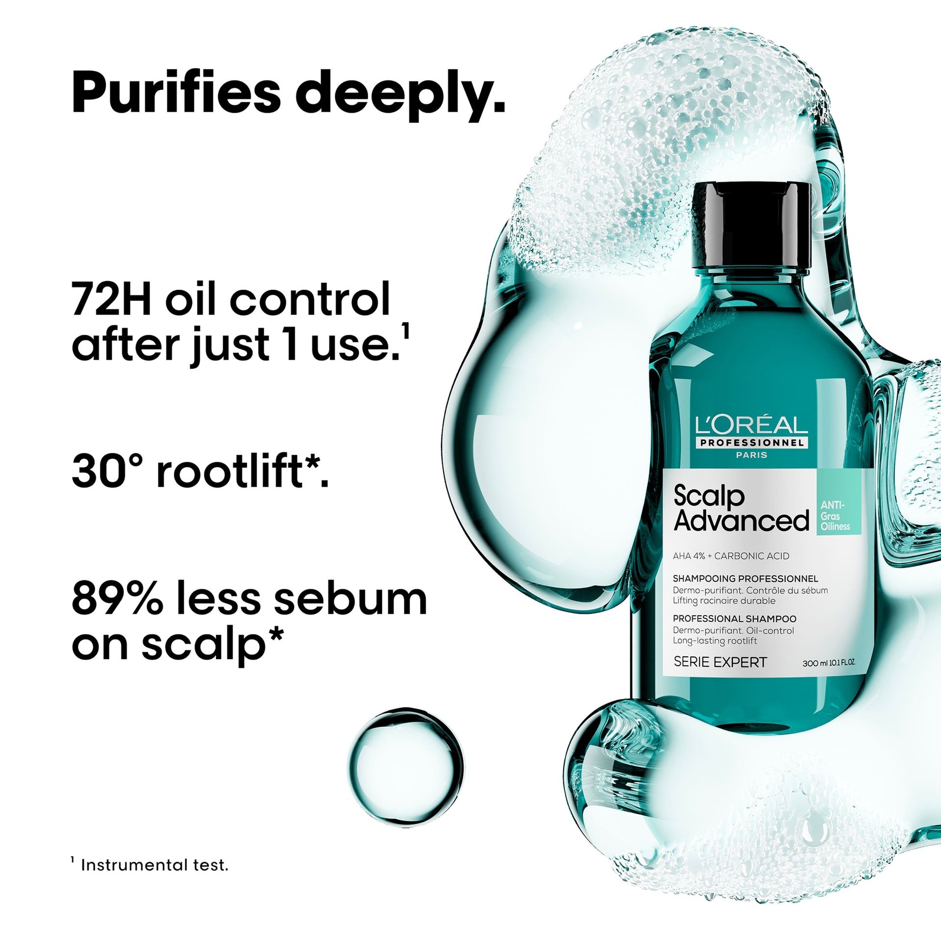 Loreal Professional Scalp Advanced Anti Oiliness Shampoo - Image 2