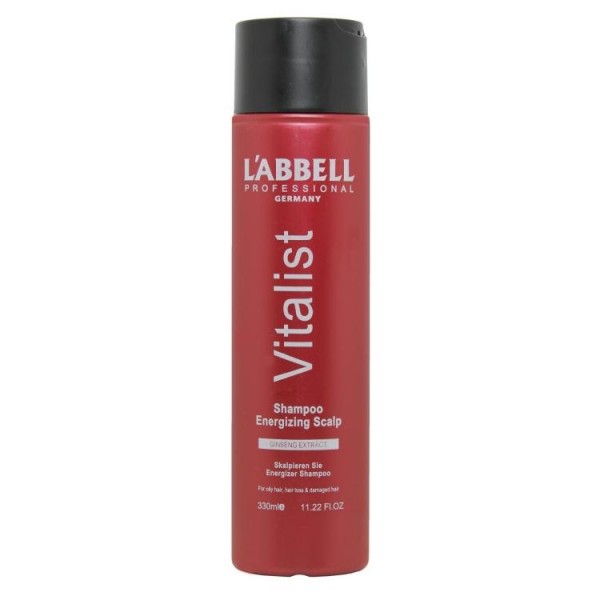 Labbell Vitalist Energizing Scalp Shampoo 330ml – Ginseng Anti-Hair Fall & Oil Control – main product photo, professional hair care Malaysia
