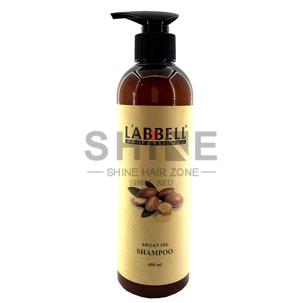 L'ABBELL Argan Oil Hair Shampoo 400ml – for Dry, Brittle & Frizzy Hair – main product photo, professional hair care Malaysia
