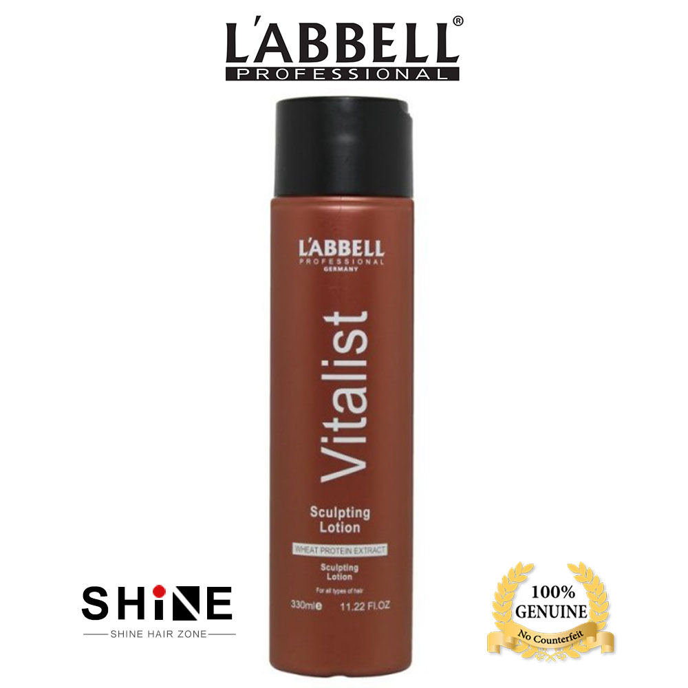 L'ABBELL Vitalist Sculpting Lotion 330ml – Firm Hold with Wheat Protein, No Flaking – main product photo, professional hair care Malaysia