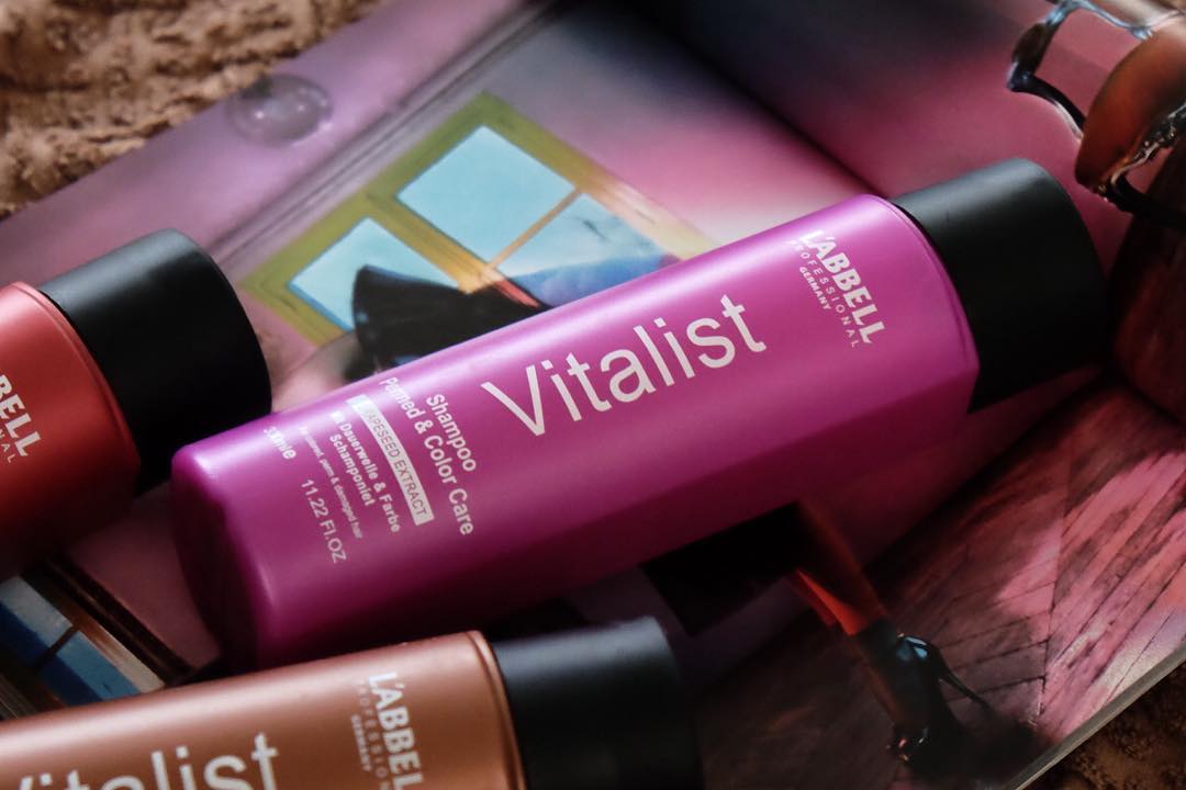 Labbell Vitalist Permed & Color Care Shampoo 330ml – Preserve Color, Protect Curls – product photo 2 of 5, professional hair care Malaysia