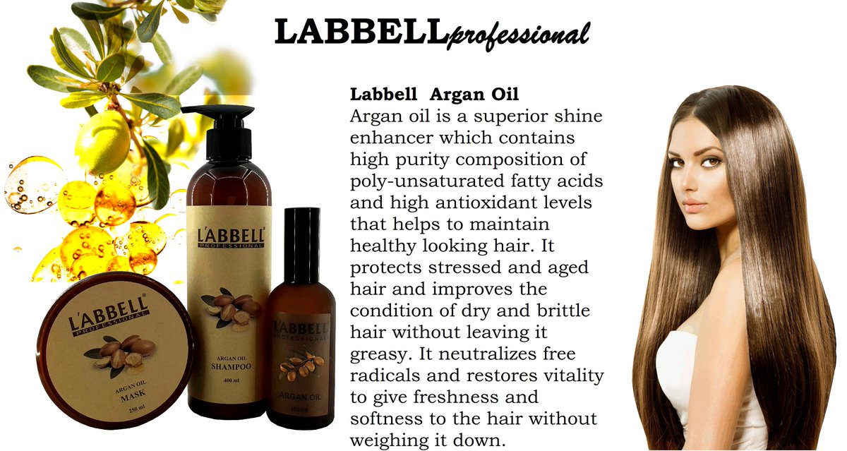 Labbell Argan Hair Oil 100ml – Pure Argan Oil Serum for Dry, Brittle & Frizzy Hair – product photo 5 of 6, professional hair care Malaysia