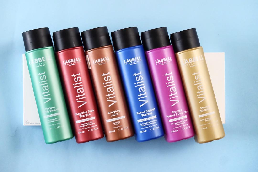 Labbell Vitalist Silk Reborn Shampoo 330ml – Smooth, Shine & Repair for Damaged & Colored Hair – product photo 5 of 6, professional hair care Malaysia