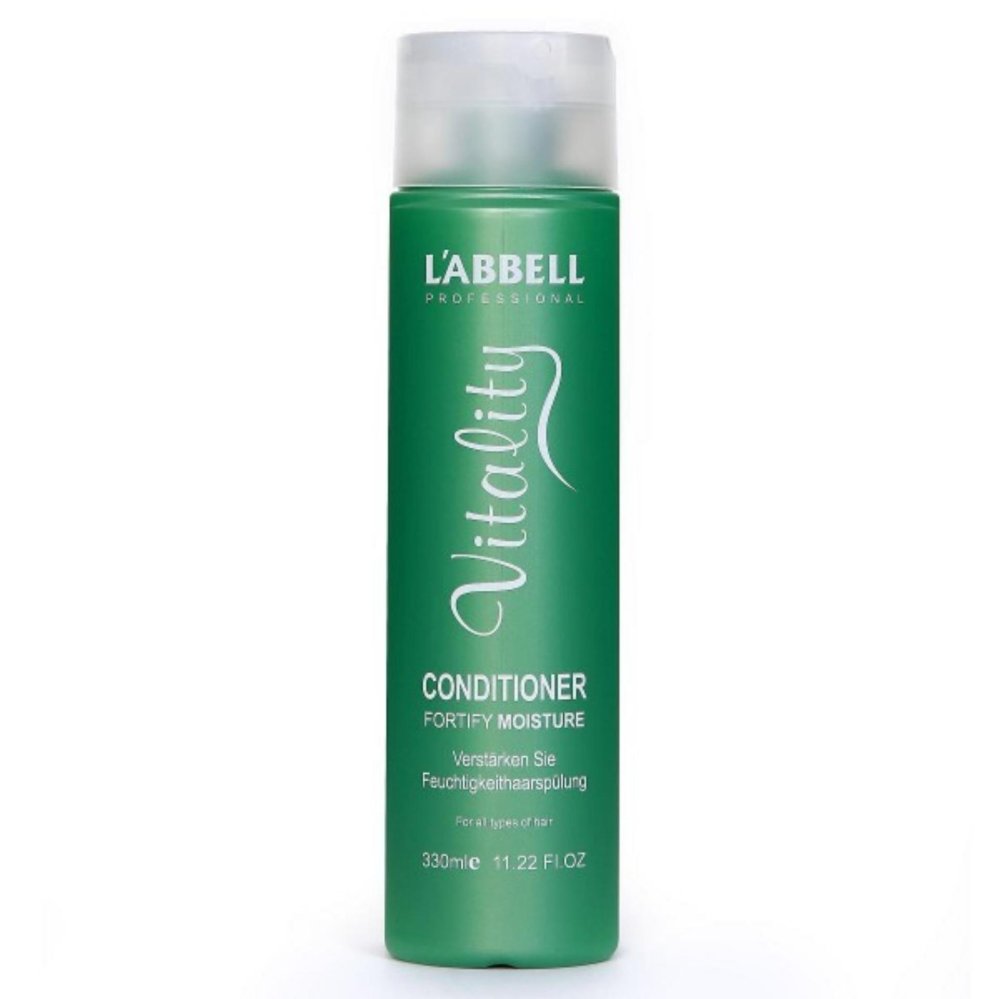 Labbell Vitalist Fortify Moisture Conditioner 330ml – Detangle & Restore Dry Hair – product photo, professional hair care Malaysia