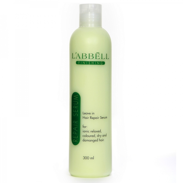 L'ABBELL Leave In Hair Repair Serum 300ml – Soya Lecithin & Protein Leave-In Treatment – product photo, professional hair care Malaysia