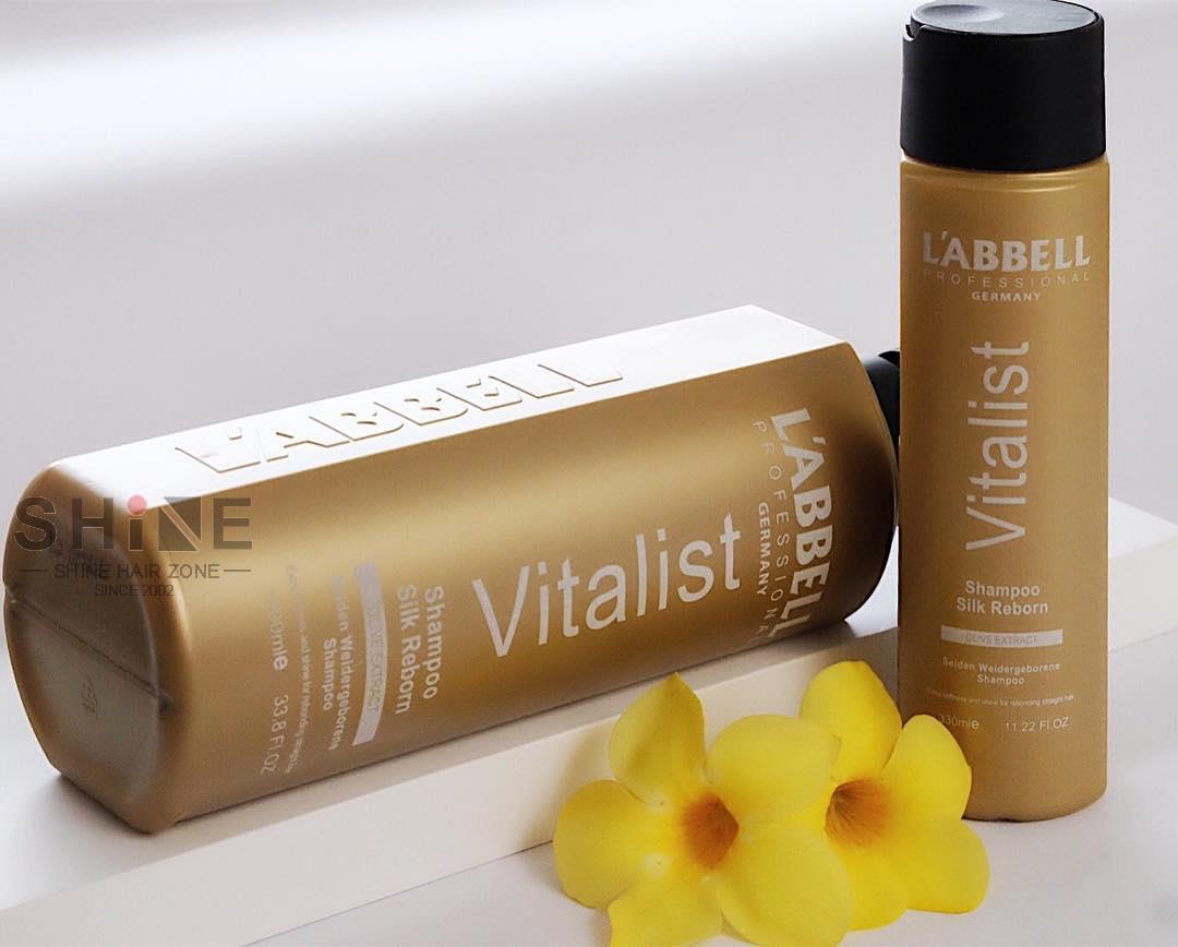 Labbell Vitalist Silk Reborn Conditioner 330ml – Olive Extract Smoothness & Shine – product photo 3 of 3, professional hair care Malaysia