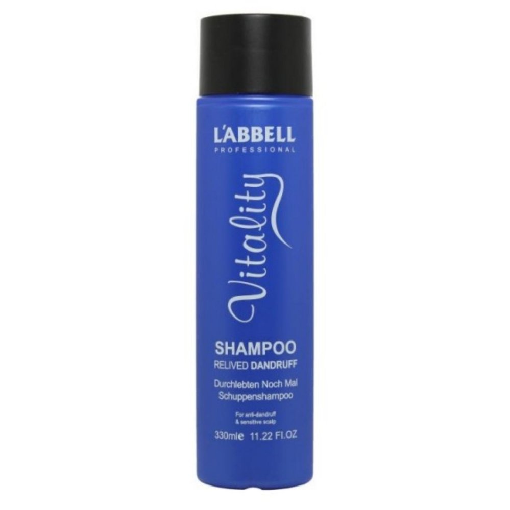 Labbell Vitalist Relived Dandruff Shampoo 330ml – Lavender & Piroctone Olamine Anti-Dandruff – main product photo, professional hair care Malaysia