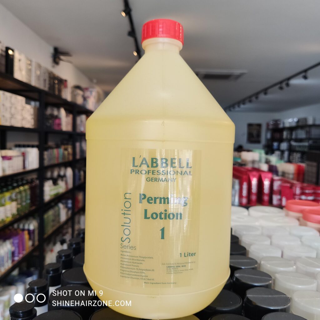 L'ABBELL Gallon Perm Lotion 2500ml (Ginseng) – Salon Cold Perm Lotion, West Malaysia Delivery – product photo, professional hair care Malaysia
