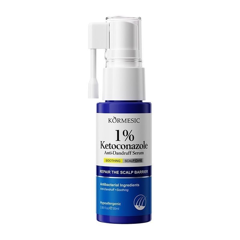 Kormesic 1% Ketoconazole Scalp Serum 30ml – Anti-Dandruff Serum for Itchy, Flaking Scalp – main product photo, professional hair care Malaysia
