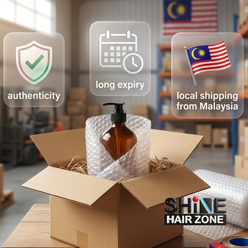 Moroccan Argan Essence Oil 50ml – Frizz Control & Shine Serum – product photo 3 of 3, professional hair care Malaysia