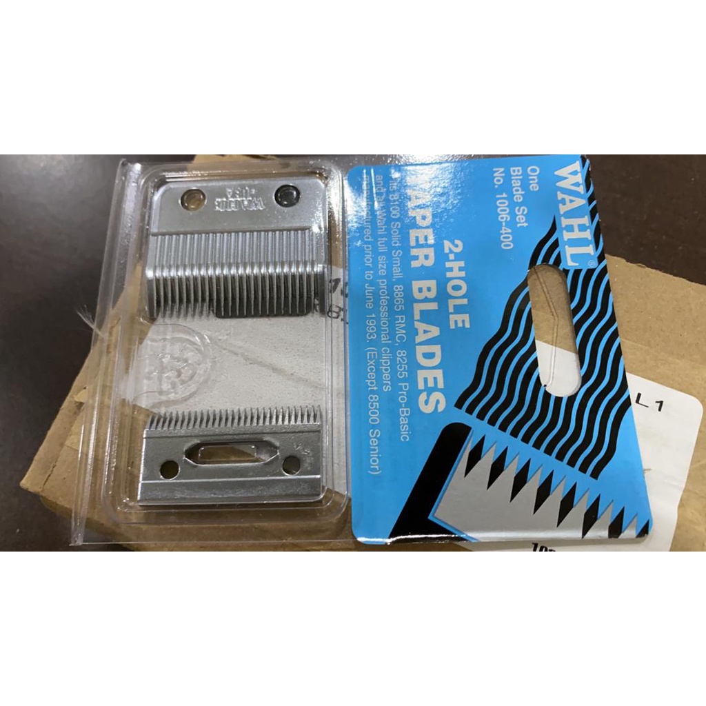 WAHL Taper Blades (Original, Made in USA) – 2-Hole Replacement Blades for Super Taper Clipper – product photo 2 of 2, professional hair care Malaysia