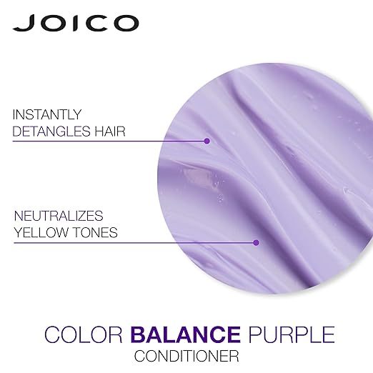 Joico Color Balance Blue Shampoo Conditioner Lightened Brown Hair anti yellow anti orange eliminates - Image 6