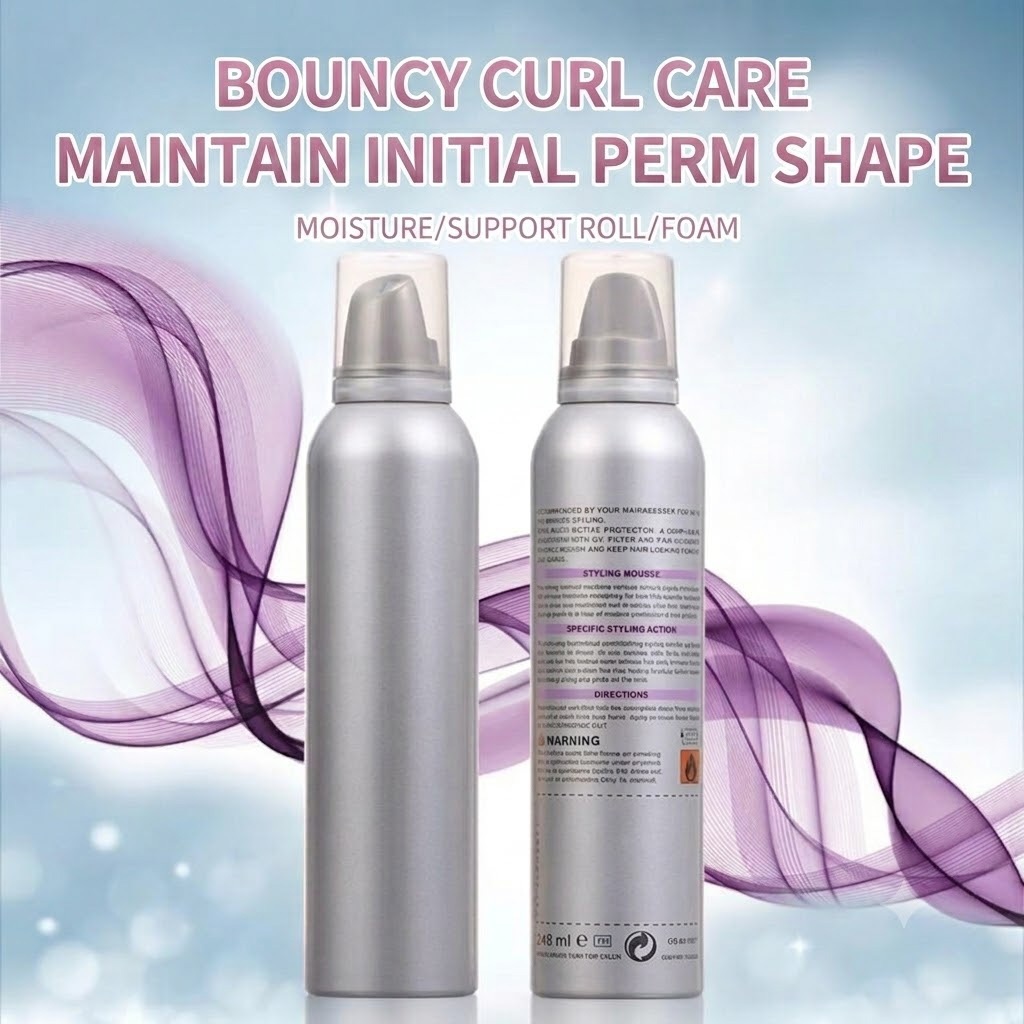 Solution Hair Styling Extra Hold Mousse 248ml Blow Dry Bouncy Curl Styling – view 4