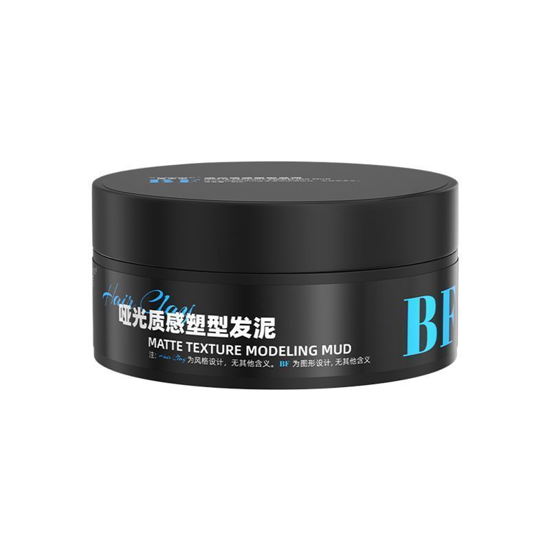 BF Matte Texture Modeling Mud Hair Clay (85g) | Strong Hold Pomade Rambut Lelaki
