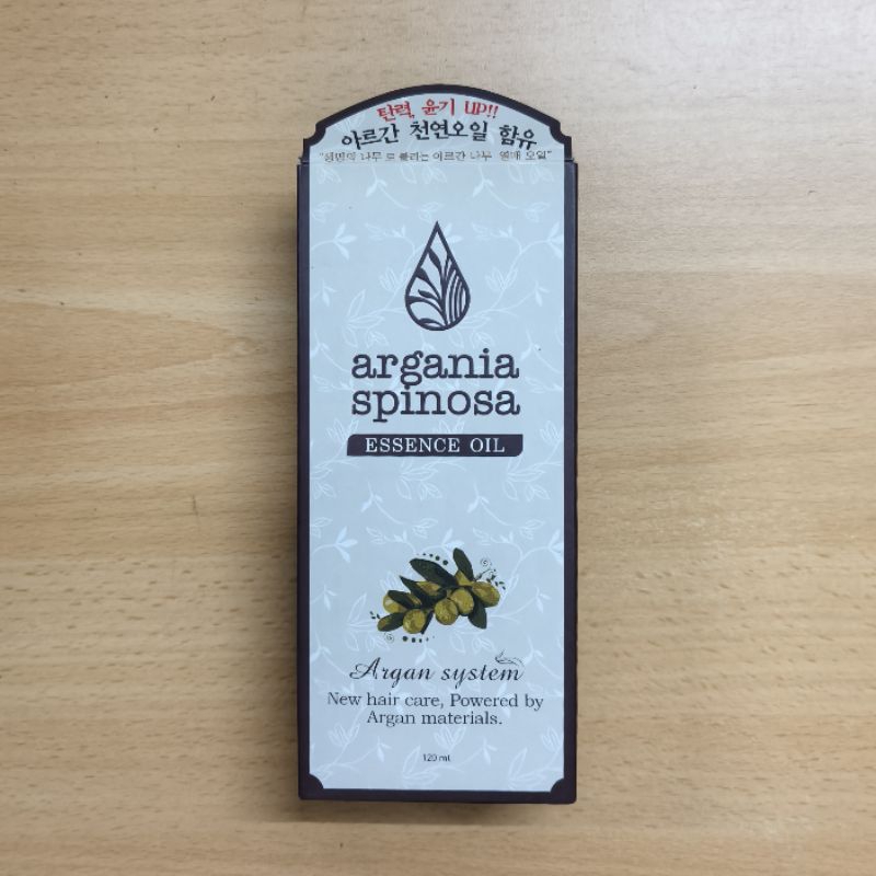 Argania Spinosa Essence Hair Argan Oil 120ml Minyak Rambut argan made in korea
