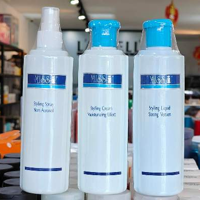 Missi miss-i NON-AEROSOL Styling Spray Syling Cream Styling Liquid 280ml