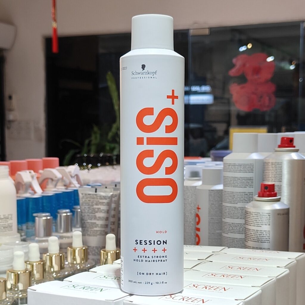 Schwarzkopf OSiS+ Session Finish: Extreme Hold Hairspray 300ml