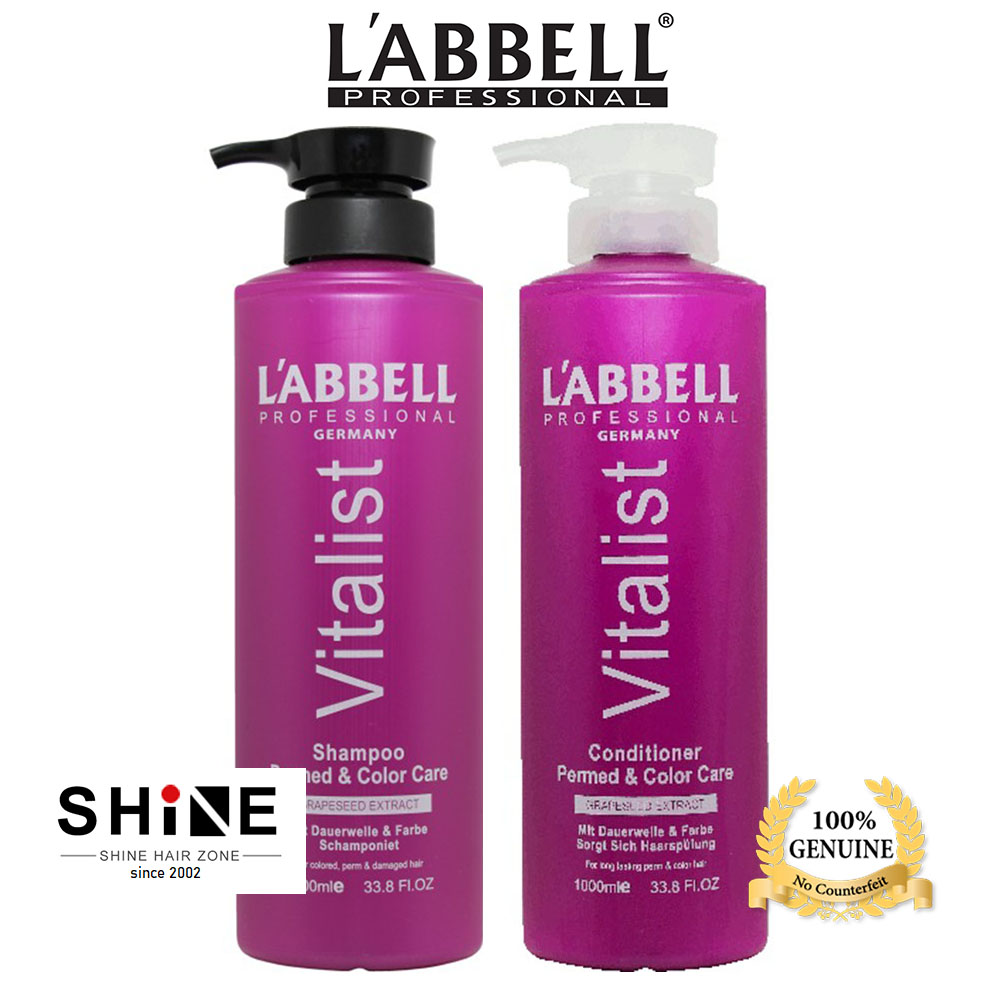 Labbell Vitalist Shampoo Permed And Color Care 1000ml
