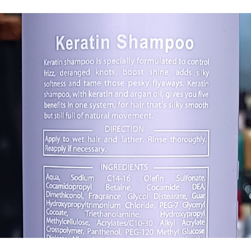 Labbell Vitalist Keratin Keratine Shampoo Masque 1000ml Combo set – view 5