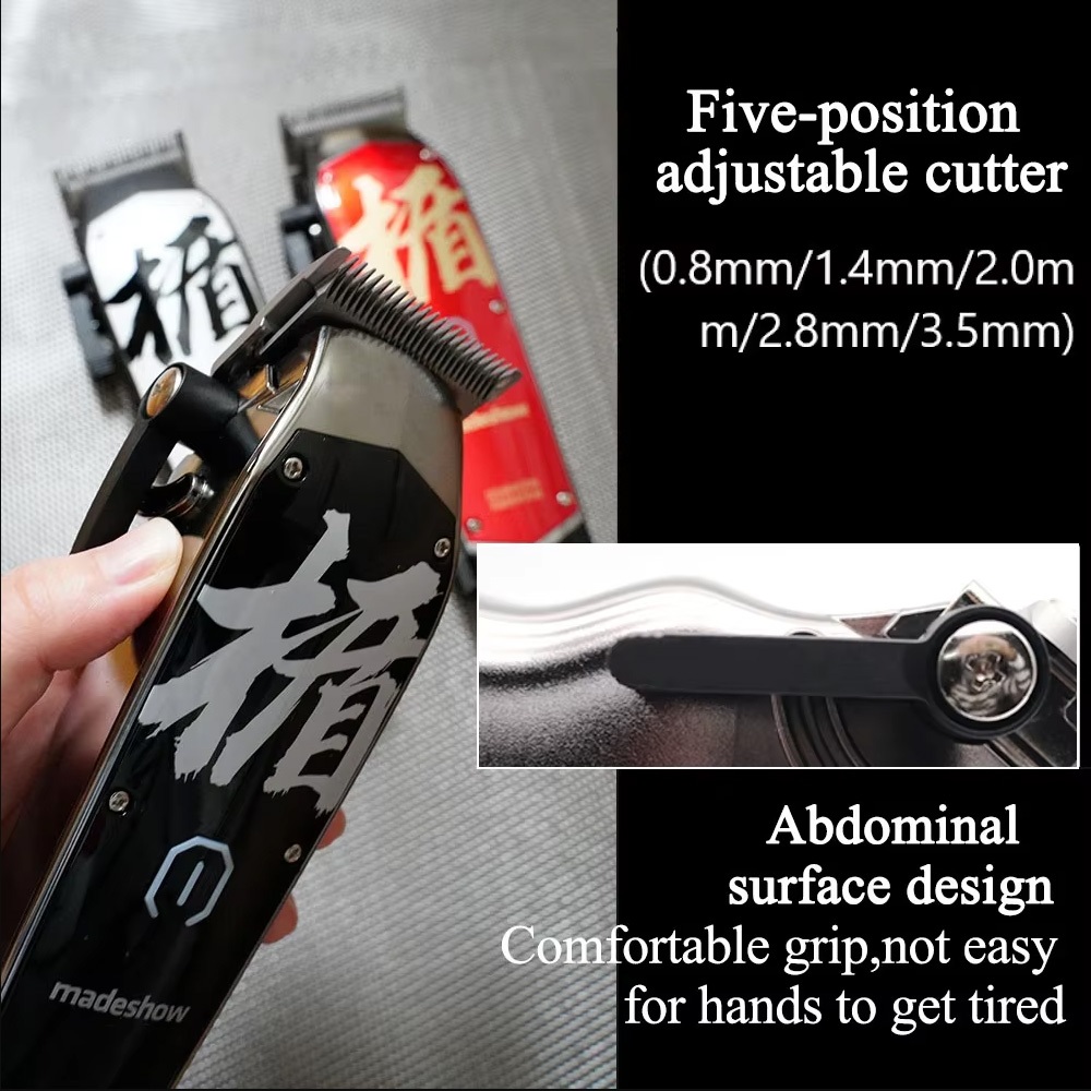 Madeshow M10+ Adjustable Blade Cordless Clipper Taper Barber Barbershop - Image 7