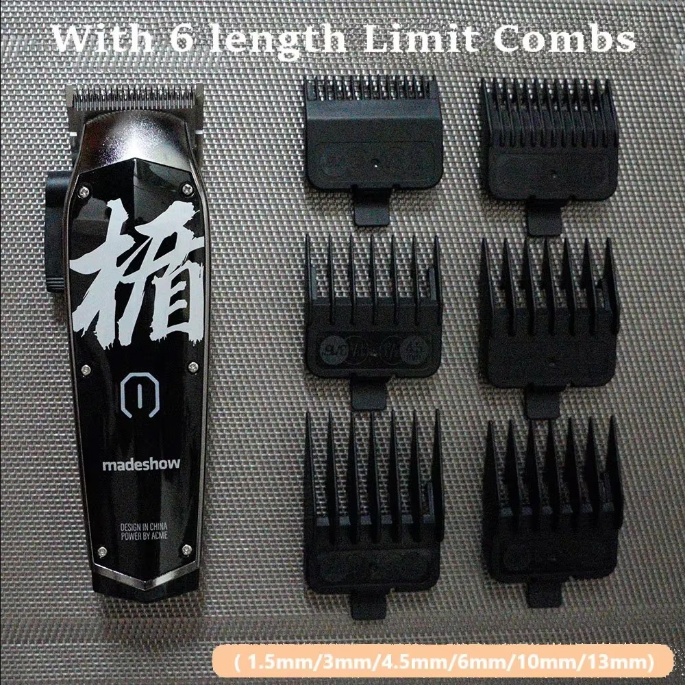 Madeshow M10+ Adjustable Blade Cordless Clipper Taper Barber Barbershop - Image 8