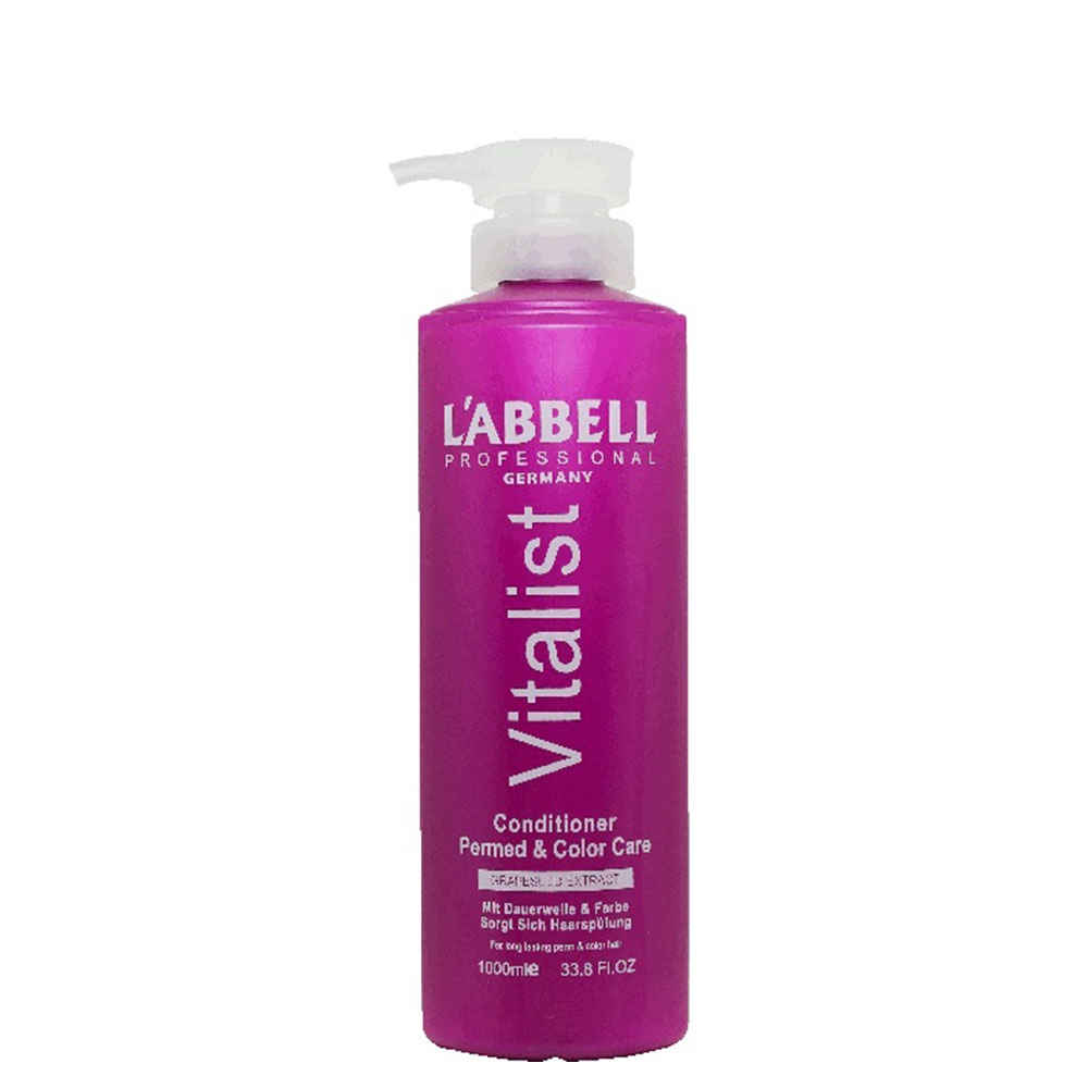 Labbell Vitalist Conditioner Permed And Color Care 1000ml curvaceous contour