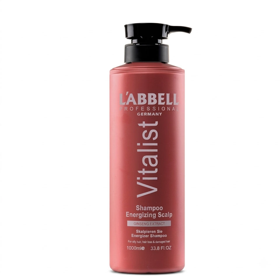 Labbell Vitalist Energizing Scalp Shampoo 1000ml – for Hair Loss - Image 3